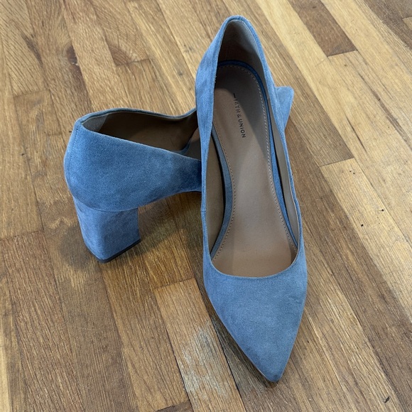 14th & Union Shoes - 14th & Union | Women’s Grey Suede Heels